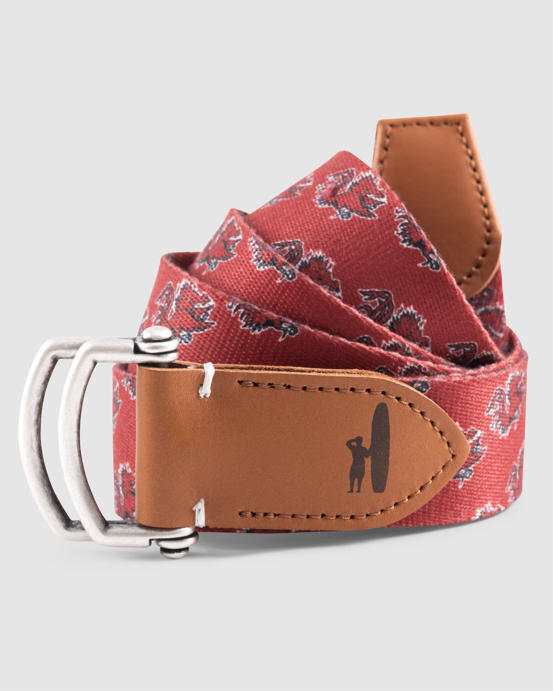 JMBL1681US_MARN__GAMEDAYUSC_Mens_Belt_MAROON_26SP_front